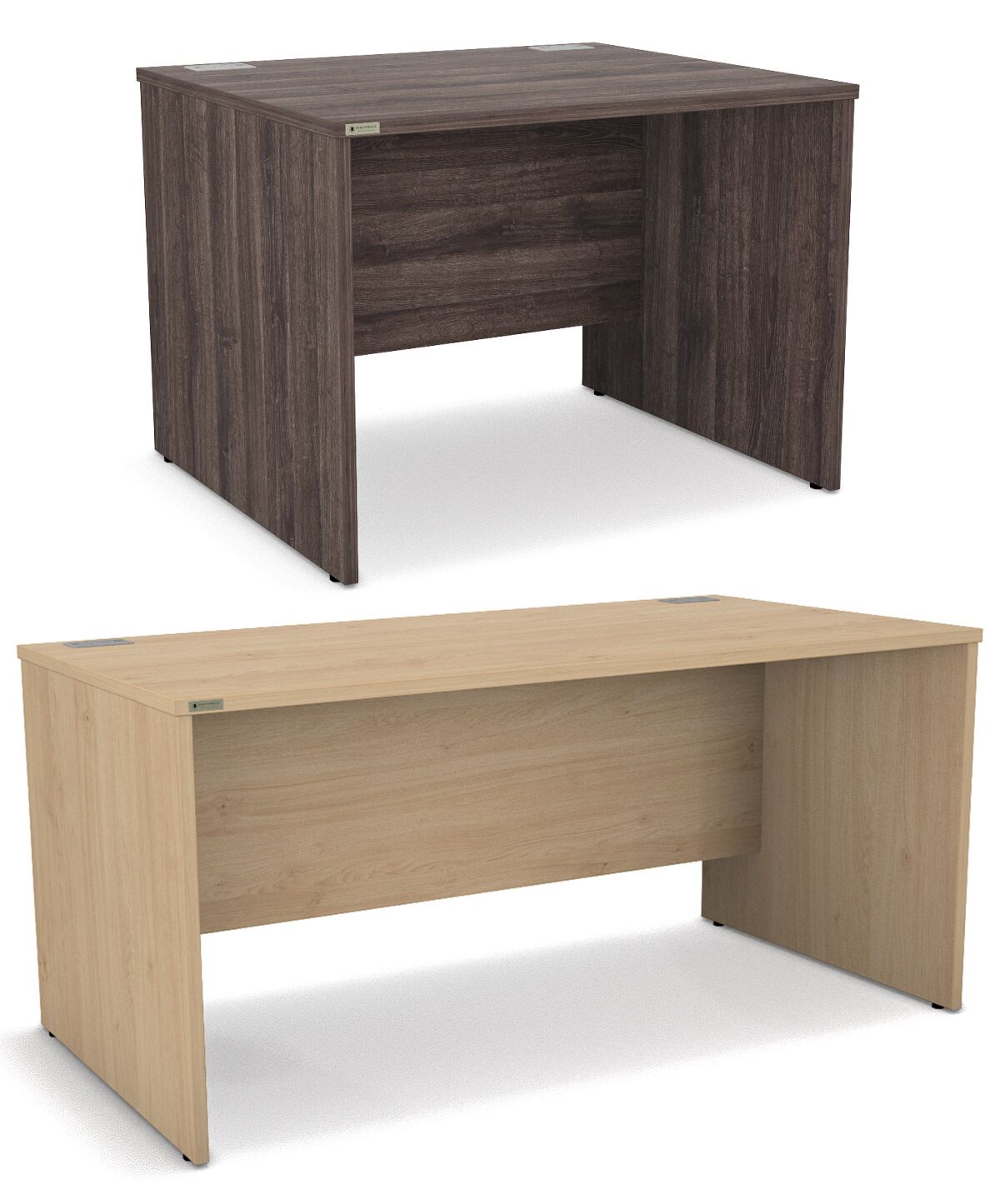 Cascade panel end rectangular workstation Cascade panel end rectangular workstation